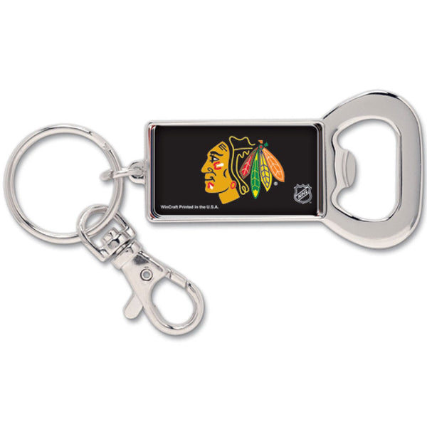 Chicago Blackhawks Bottle Opener Key Chain