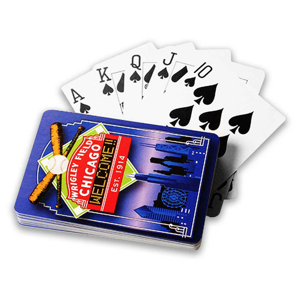 Wrigley Field Playing Cards