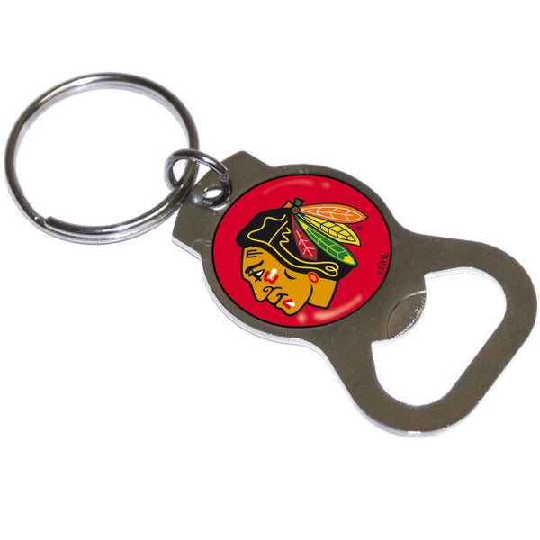 Chicago Blackhawks Bottle Opener and Keychain
