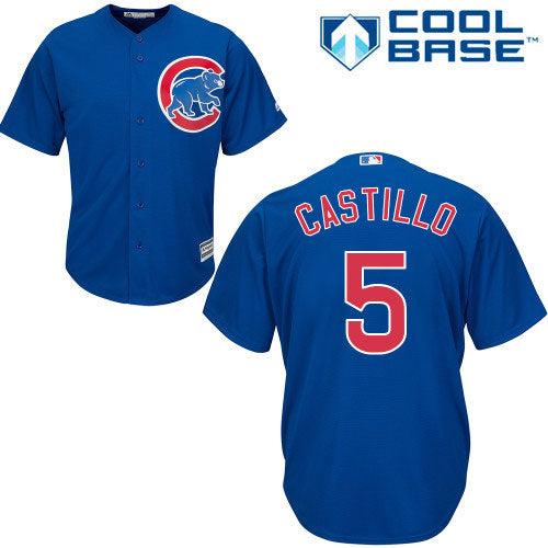 Chicago Cubs Wellington Castillo Alternate Cool Base Replica Jersey