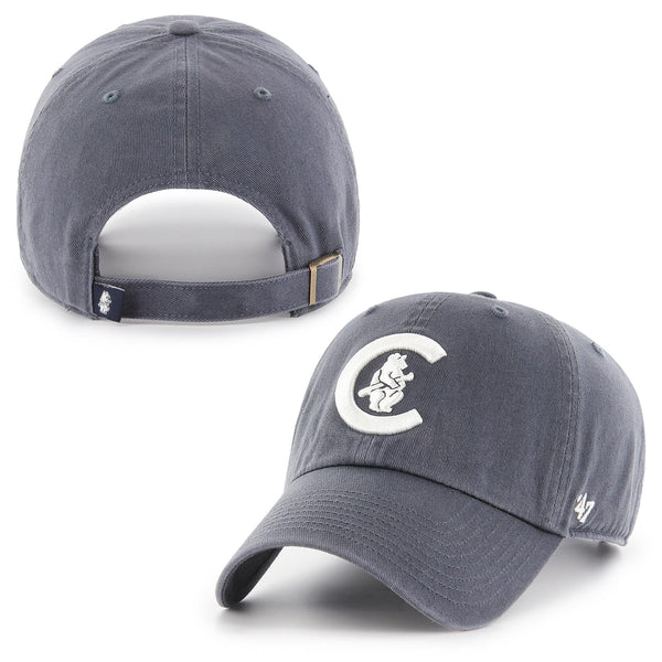 Chicago Cubs 1908 Navy Clean up Adjustable Cap