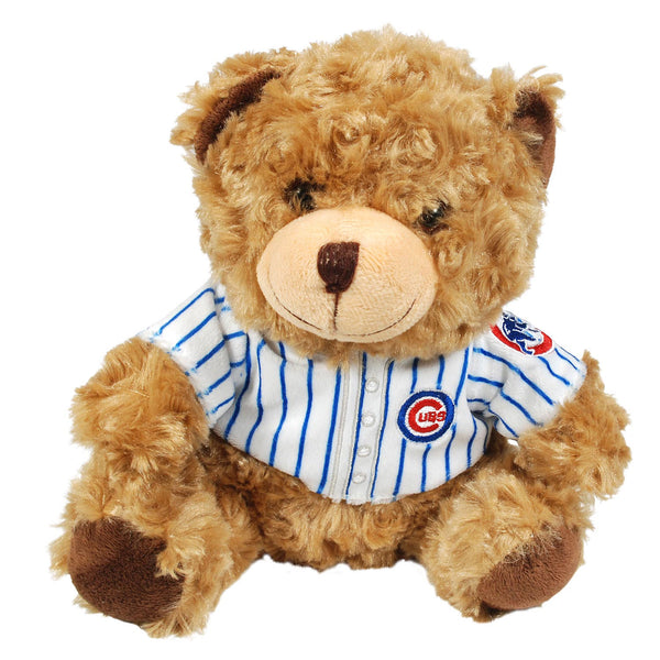 Chicago Cubs Seated Jersey Stuffed Bear