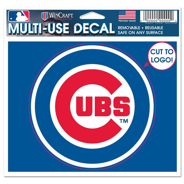 Chicago Cubs Bullseye Logo Multi-Use Decal
