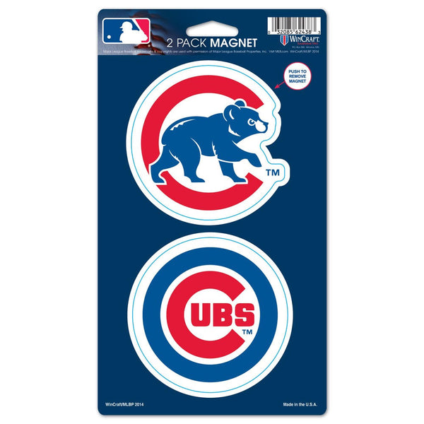 Chicago Cubs Two Pack of Magnets
