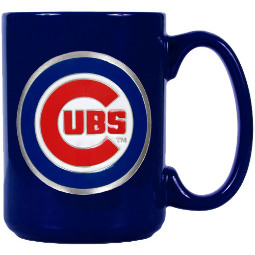 Chicago Cubs Royal Ceramic 15oz. Coffee Mug
