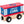 Load image into Gallery viewer, Chicago Cubs Real Wood Box Car Train
