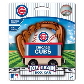 Chicago Cubs Real Wood Box Car Train