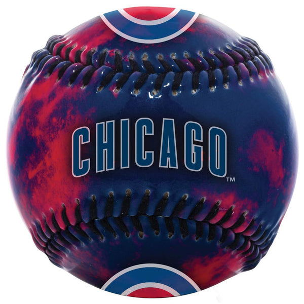 Chicago Cubs Color Blast Soft Strike Baseball