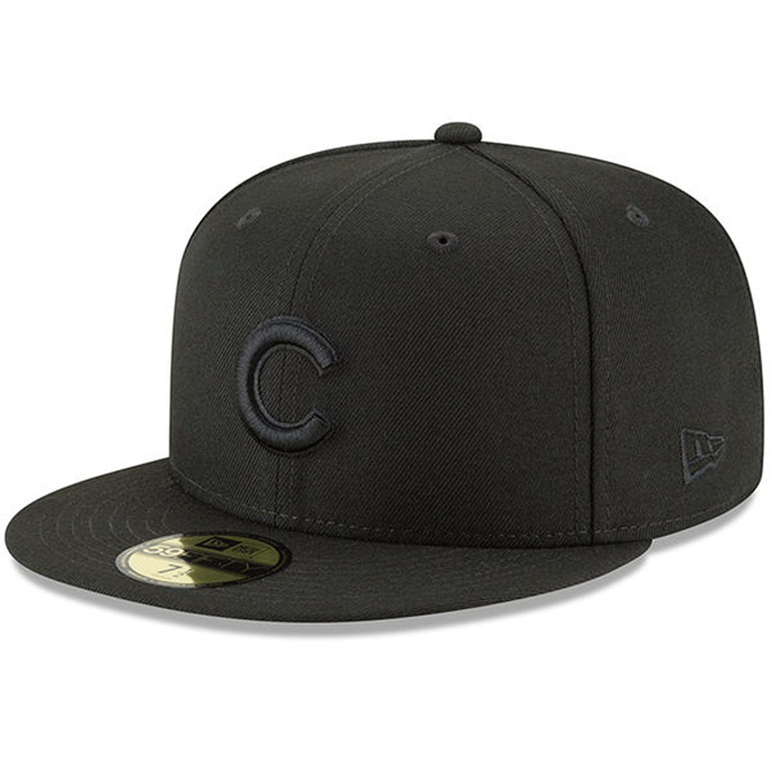 Chicago Cubs Black on Black 59 50 Cap
