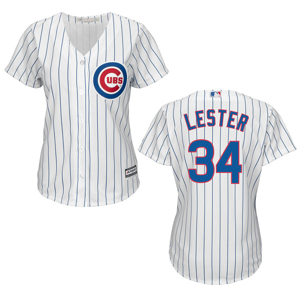 Chicago Cubs Jon Lester Ladies Home Cool Base Replica Jersey