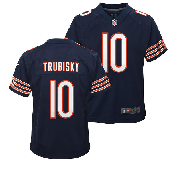 Chicago Bears Mitch Trubisky Youth Nike Game Replica