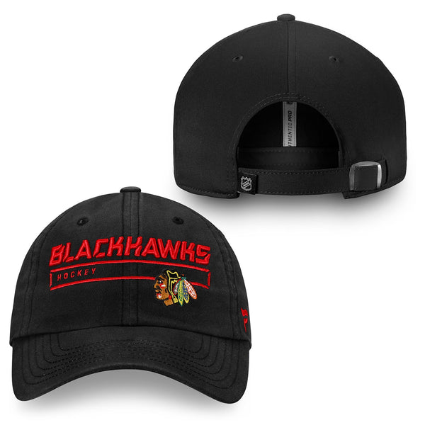 Chicago Blackhawks Auth. Rinkside Adjustable Cap